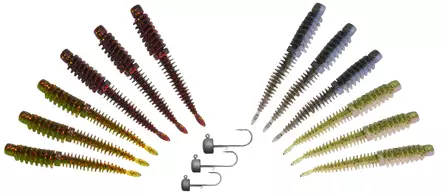 Patriot Sneaky 8,5cm 12+3kpl NED Jigilajitelma - Jigilajitelmat - PSNE85-KIT-01 - 1