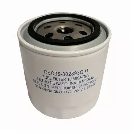 Polttoainesuodatin 10 micronia Honda, Mercury, Suzuki, Yamaha, lyhyt - Polttoainejärjestelmä - REC35-802893Q01 - 1
