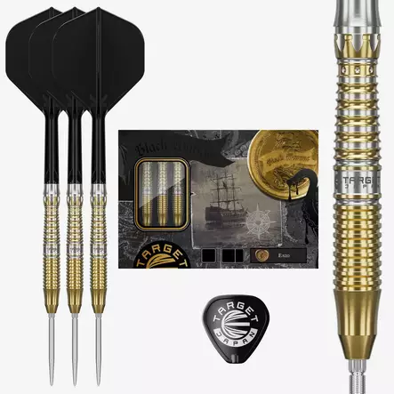 Target Japan Black Marque Enzo Swiss Point 90% Dartstikat - Target Darts Tikat - 191031 - 1