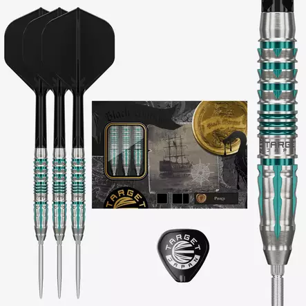 Target Japan Black Marque Pierce Swiss Point 90% Dartstikat - Target Darts Tikat - 191021 - 1