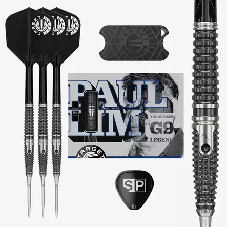 Target Japan Paul Lim The Legend G9 Swiss Point 90% Steel Tip Darts - Target Darts Tikat - 190591 - 1