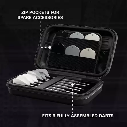 Target Takoma XL Luke Littler Ghost Dartskotelo - Darts lisävarusteet - 450081 - 2