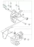 Husqvarna kampikammio täydellinen 39 cc - Moottorisahat - 5998093-01 - 1