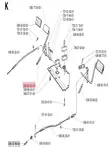 Husqvarna Palautusjousi Kytkinvipu - Husqvarna pienkoneiden varaosat - 5065425-01 - 2