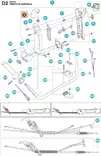 Husqvarna raivausahan kaasuvipu - Husqvarna pienkoneiden varaosat - 5372634-01 - 2
