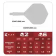 Target Japan K-Flex Japan Limited Edition Blue NO2 Dartsulat - Kiinteäsulkaiset varret - 410291 - 2