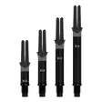 L-Style L- Silent Pyörivät Black Dartsvarret - L-Style varret ja lisätarvikkeet - SS1001 - 1