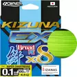 Owner SuperKizuna EX Kuitusiima 150m Chartreuse - Kuitusiimat - 4953873497131 - 1
