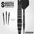 Red Dragon Sable Black Bomb Switch Point 90% Dartstikat - Red Dragon Darts Tikat - RDD3031 - 2