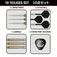 Target Japan Black Marque Enzo Swiss Point 90% Dartstikat - Target Darts Tikat - 191031 - 2