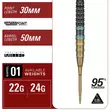 Target Japan Mikuru Suzuki The Miracle G7.5 Swiss Point 95% Dartstikat - Target Darts Tikat - 191041 - 4