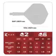 Target Japan Pyro G2 K-Flex No.2 Darts Sulat - Kiinteäsulkaiset varret - 410331 - 3