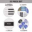 Target Josh Rock Brass Set 22g Steel Tip Darts - Target Darts Tikat - 170031 - 5