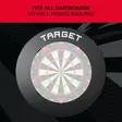 Target Notched Black darts-taulun suojarengas - Dartstaulun seinäsuojat - 440261 - 5