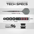 Winmau Fornax Tapered Switch Point 90% Dartstikat - Winmau Darts Tikat - 1553-21 - 5