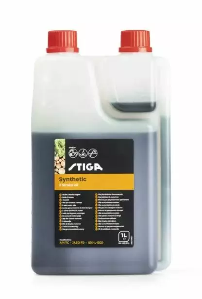 STIGA 2 Stroke Synthetic Oil 1L Dozer - 2-tahtiöljyt - 1111-9230-01 - 1