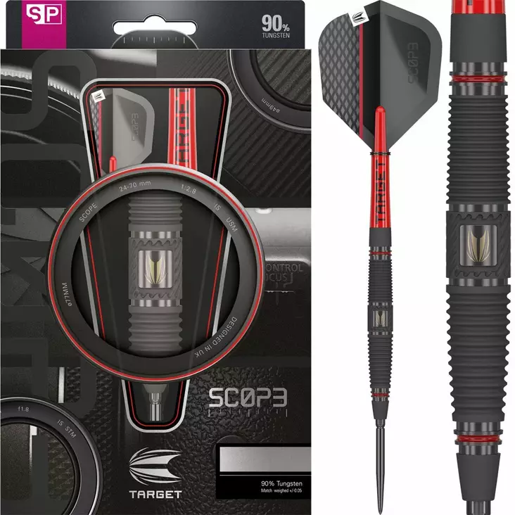 Target SCOPE 90% 04 SP STEEL TIP 23G DARTS 2024 - Target Darts Tikat - 190341 - 1