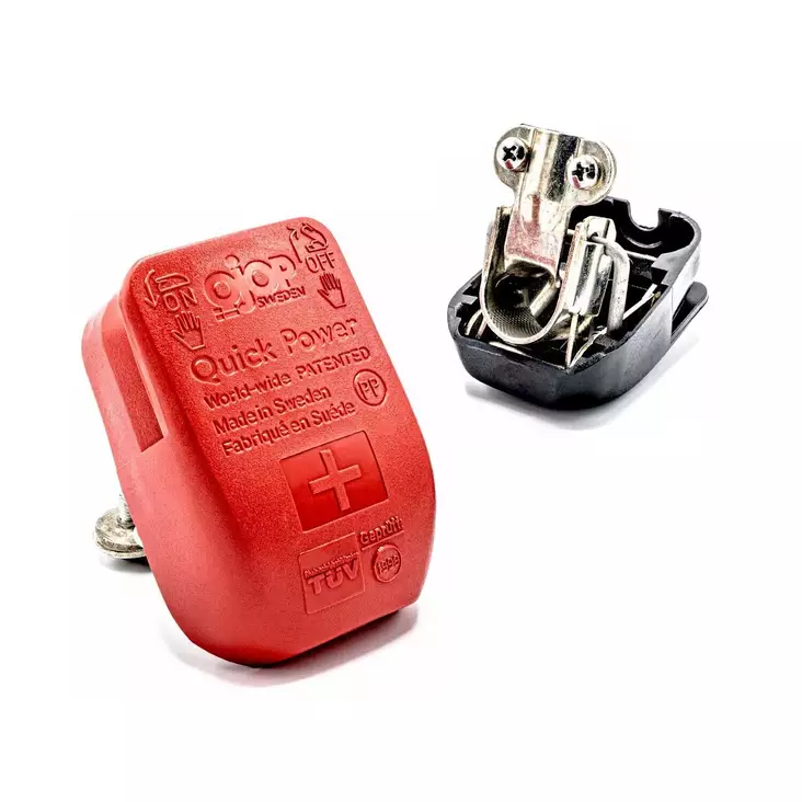 Akkukengät pikaliitäntä (pari) - Venesähkötarvikkeet - 3205-71 - 1