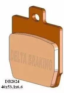 Delta Mopon Jarrupalat, Vakio CPI, MBK - Mopon ja Moottoripyörän varaosat - DB2024M1 - 1