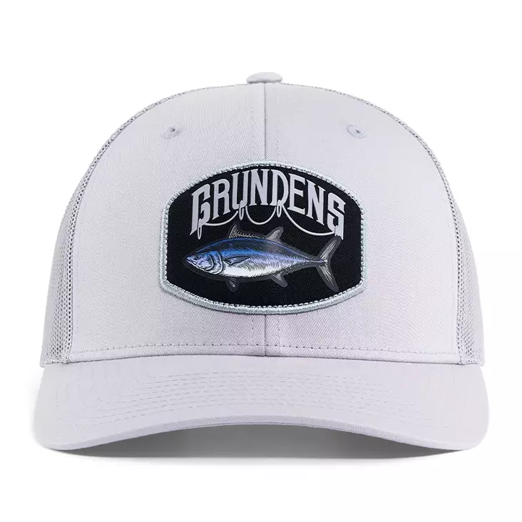 Bluefin Trucker Grey Mist Lippis - Grundens Kalastusvaatteet - 50246-028-0001 - 1