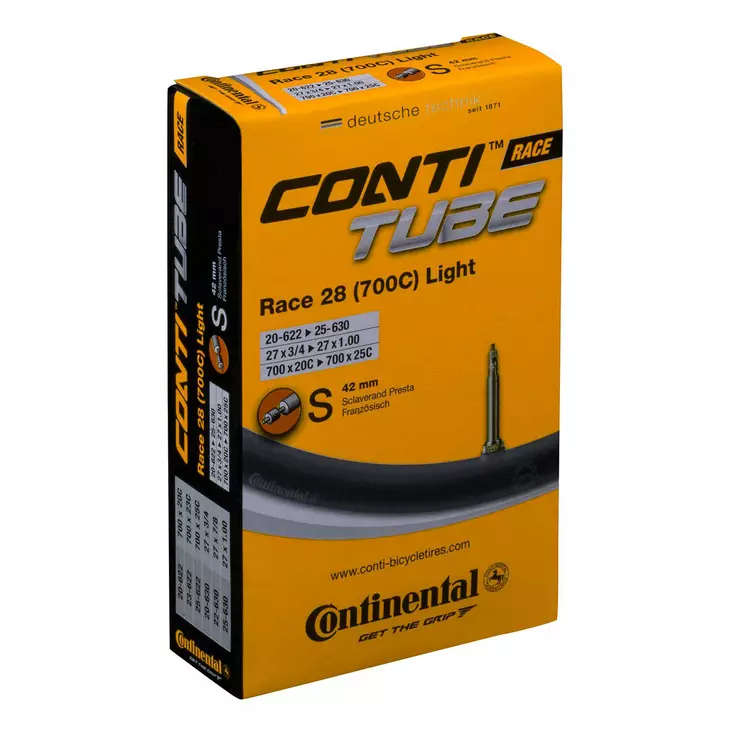 Continental Sisärengas 28" | 20/25-622/630 light | Prestaventtiili 42 - Polkupyörän renkaat ja paikkaus - 0181821 - 1