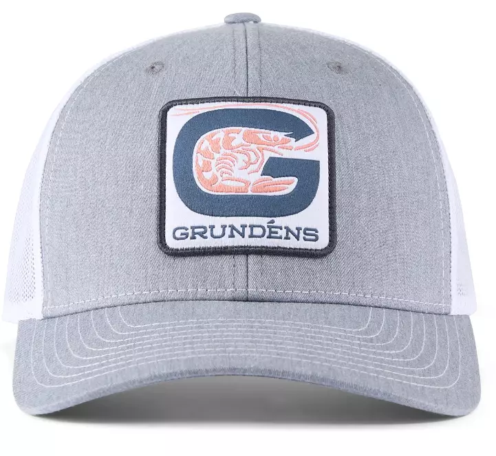 G-Shrimp Trucker Heather Grey Lippis - Grundens Kalastusvaatteet - 50414-051-0001 - 1