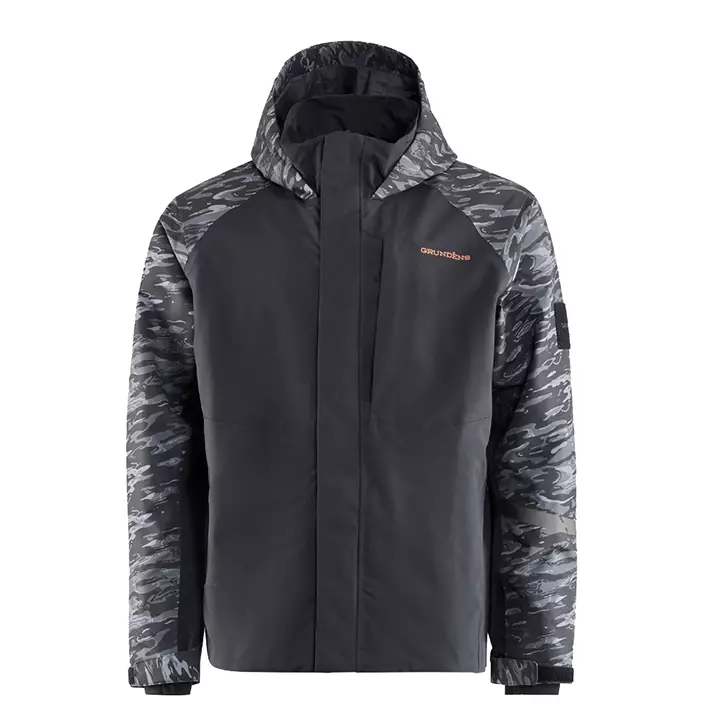 Grundens Transmit X Jacket Blackbeard Camo Kalastustakki - Grundens Kalastusvaatteet - 0840316359351 - 1