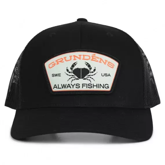 Grundéns Always Fishing Trucker Black Lippis - Grundens Kalastusvaatteet - 50293-001-0001 - 1