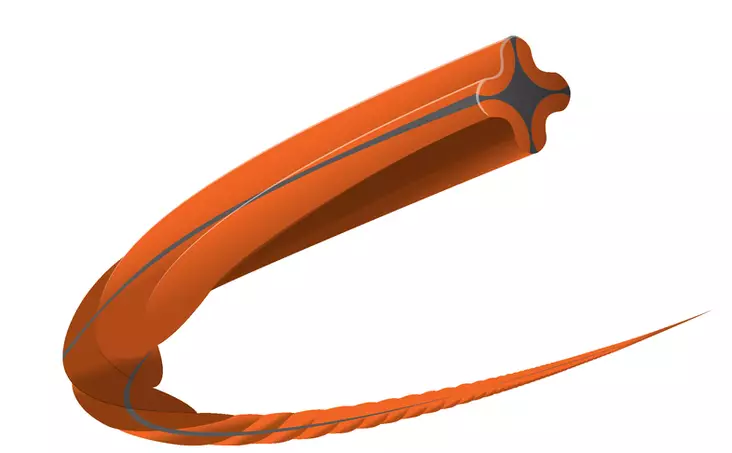 Husqvarna Whisper Twist siima 2,7 mm x 60 m - Trimmereiden siimat, siimapäät ja terät - 5976691-31 - 1