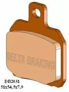 Delta Mopon Jarrupalat, Vakiomalli - Mopon ja Moottoripyörän varaosat - DB2031M1 - 1