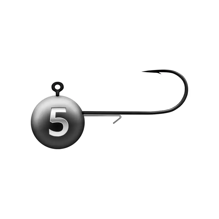 K.P Baits Jig Head Round Pyöreä Jigipää - Jigipäät - BKK-R4-5G-1 - 1