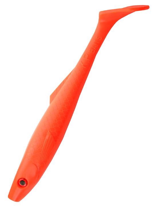 K.P Baits Pike Shad 9" jigi Fl Orans1kpl - K.P Baits Pike Shad jigit - 1-KPPS9-FLO-1 - 1