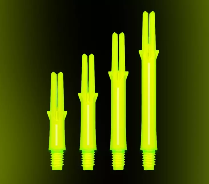L-SHaft Locked Straight SP Neon Yellow 130 - L-Style varret ja lisätarvikkeet - SL1161 - 1