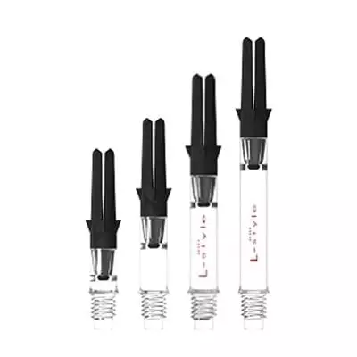 L-Style L- Silent Pyörivät Carbon Clear Dartsvarret - L-Style varret ja lisätarvikkeet - SS3021 - 1
