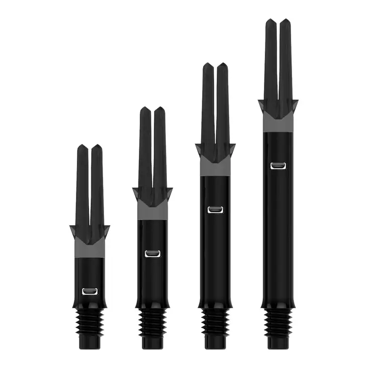 L-Style L- Silent Pyörivät Black Dartsvarret - L-Style varret ja lisätarvikkeet - SS1001 - 1