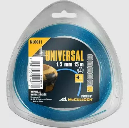 Husqvarna Low Noise trimmerisiima 1,5x15m - Trimmereiden siimat, siimapäät ja terät - 5776163-11 - 1