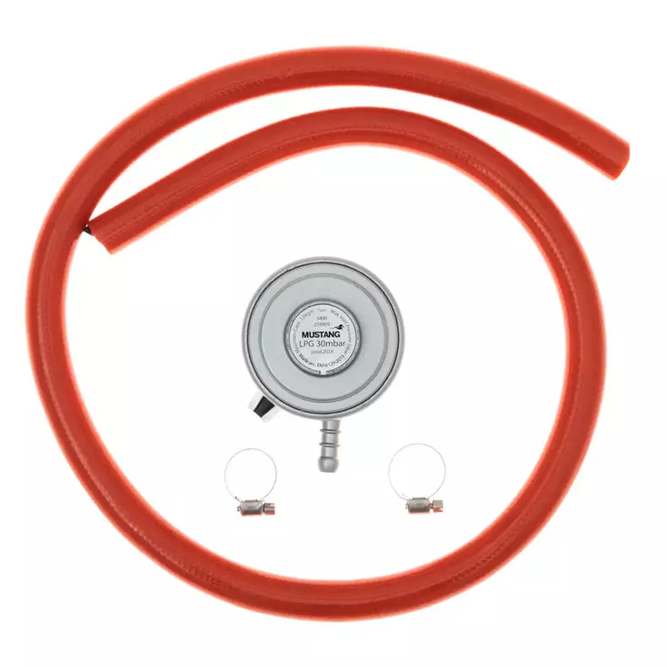 Mustang Kaasupullon Matalapainesäädin - Grillit ja savustimet - 329141 - 1