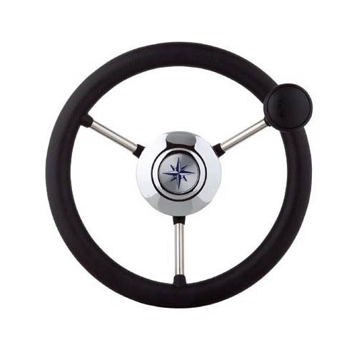 Ohjauspyörä Veneeseen Lipari 280mm Urakkanupilla Ratti - Veneen Ohjaus ja Hallinta - 181011 - 1