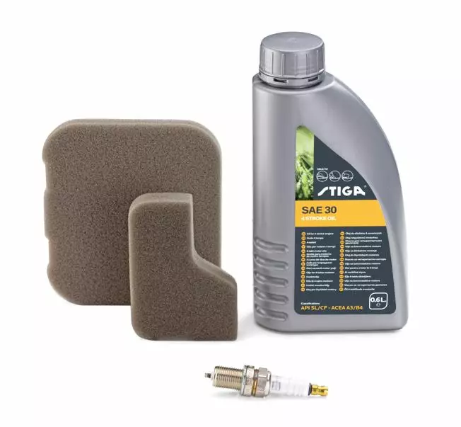 Stiga 1111-9301-01 moottorin huoltosarja Wbe 120/140 - Ruohonleikkureiden varaosat ja tarvikeet - 1111-9301-01 - 1