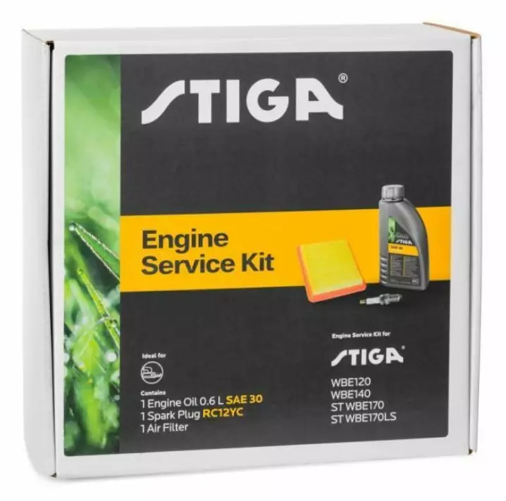 Stiga moottorin huoltosarja [Wbe 120/140/170 Ls] - Ruohonleikkureiden varaosat ja tarvikeet - 1111-9289-01 - 1