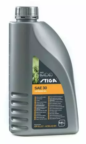 Stiga SAE30 4-T Öljy 0.6L - Moottoriöljyt - 1111-9234-01 - 1
