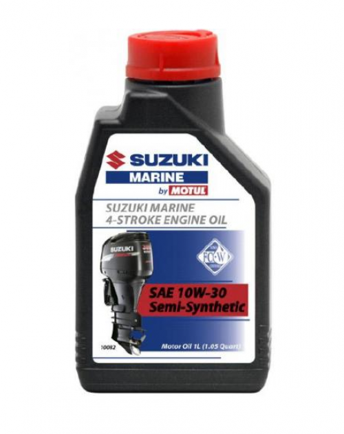 Suzuki Marine 4T 10W30 1L Perämoottoriöljy - Suzuki OEM Öljyt ja Kemikaalit - 99000-22B59-4T1 - 1