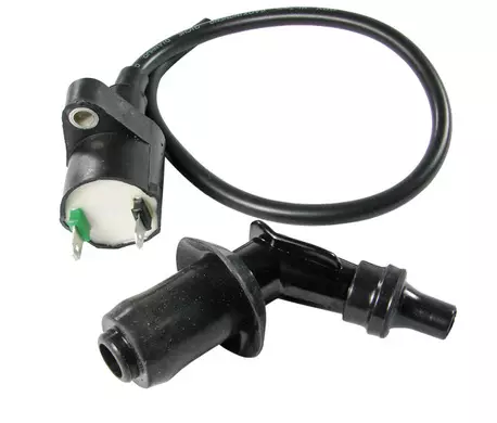 Sytytyspuola, 2-liitimellä, Yleismalli, Kiina-skootterit / Keeway / Kymco / Peug - Mopon ja Moottoripyörän varaosat - 303-0241 - 1