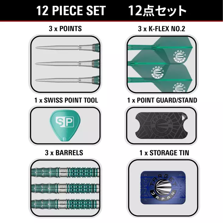 Target Japan Mikuru Suzuki The Miracle G7 Swiss Point 95% Steel