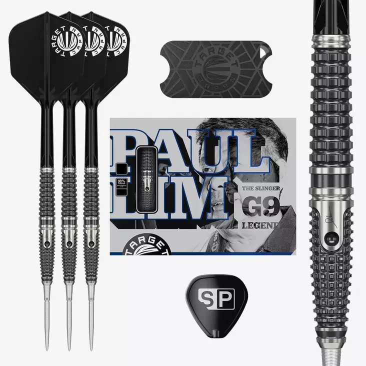 Target Japan Paul Lim The Legend G9 Swiss Point 90% Steel Tip Darts - Target Darts Tikat - 190591 - 1