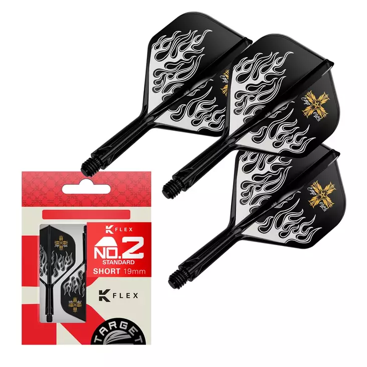 Target Japan Pyro G2 K-Flex No.2 Darts Sulat - Kiinteäsulkaiset varret - 410331 - 1