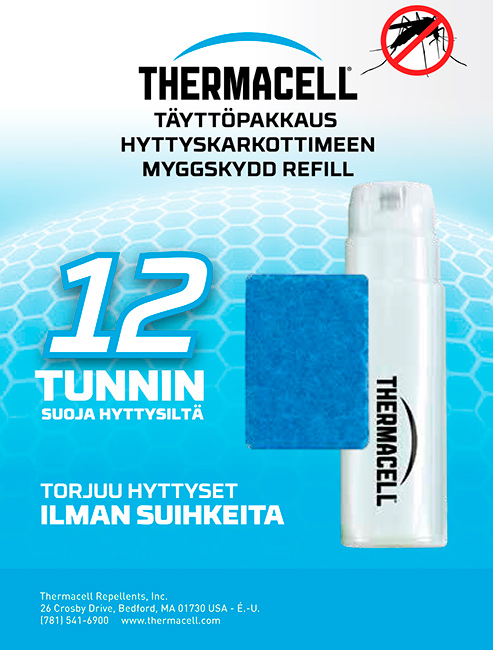 Thermacell täyttöpakkaus 12h - Hyttyskarkottimet - R-1 - 1