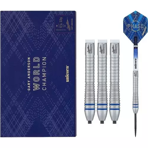 Unicorn W.C Gary Anderson Phase 6 90% Dartstikat - Unicorn Darts Tikat - UN-29031 - 1