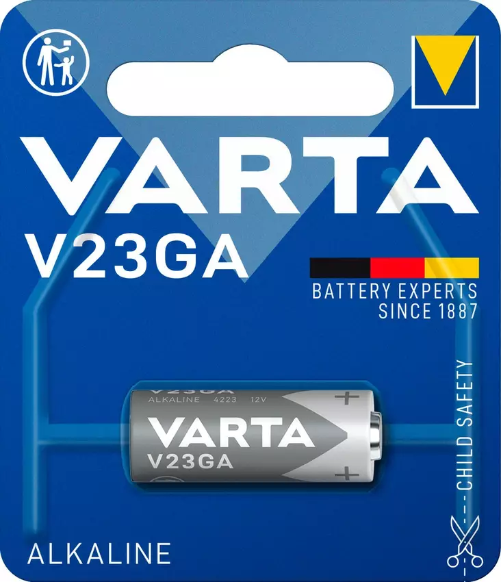 Varta V23GA / 8LR23 Paristo 1kpl - Paristot - 360-4223101401 - 1