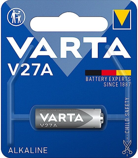 Varta V27A Paristo 1KPL - Paristot - 360-4227101401 - 1